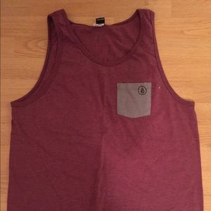 Volcom tank top with pocket